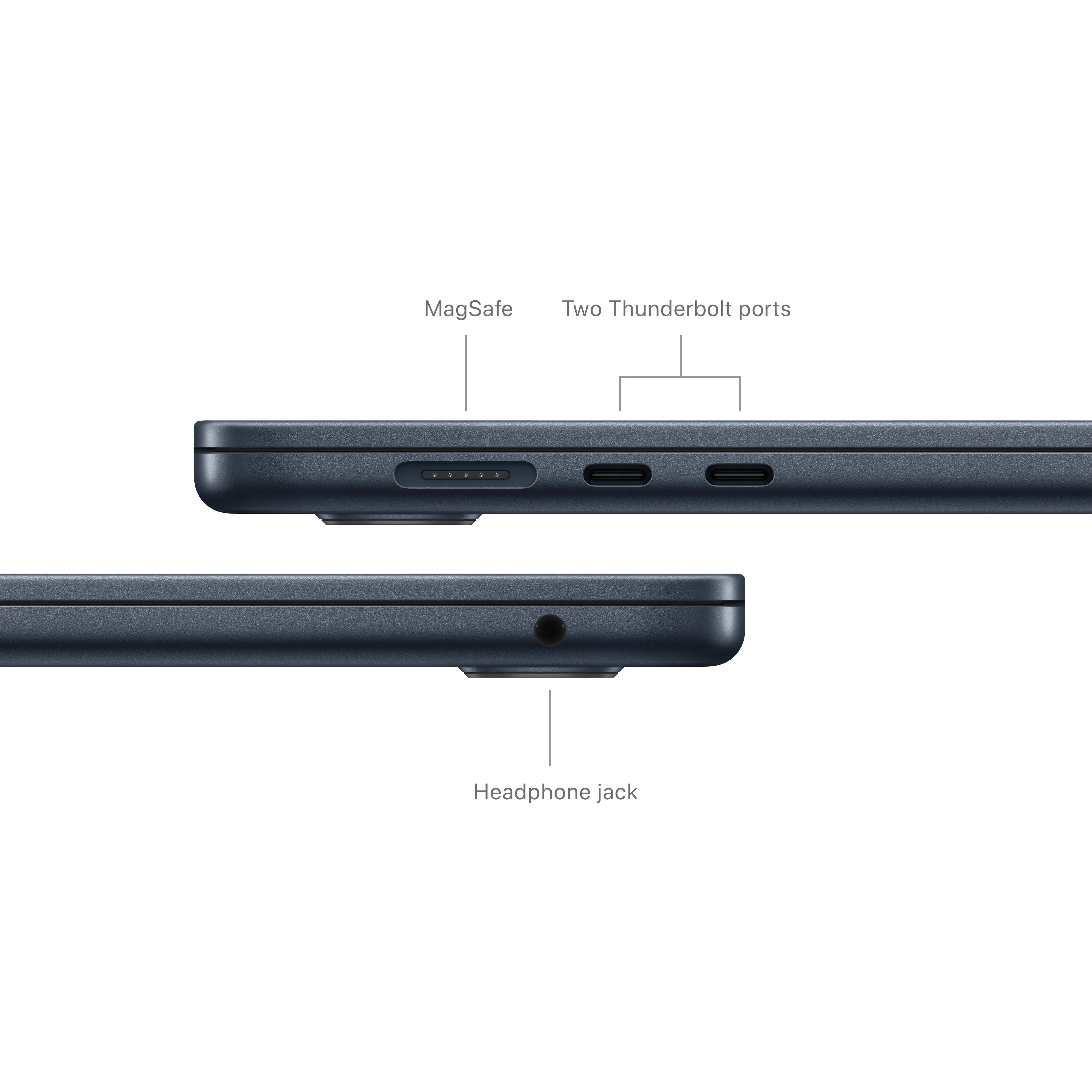 15-inch MacBook Air - M3 (8-Core CPU and 10-Core GPU) - Midnight