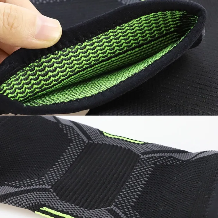 1pair Three-Dimensional Compression Belt Tightens Comfortable Breathable Warm Elbow Pads(M)