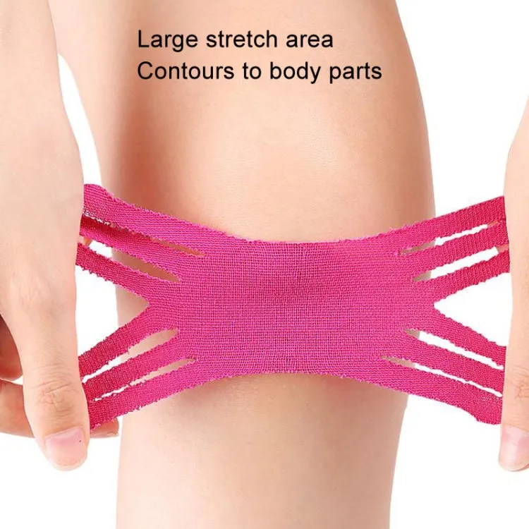 20pcs /Pack X Shaped Muscle Patch Sports Support Intramuscular Patch Bandage(Rose Red)