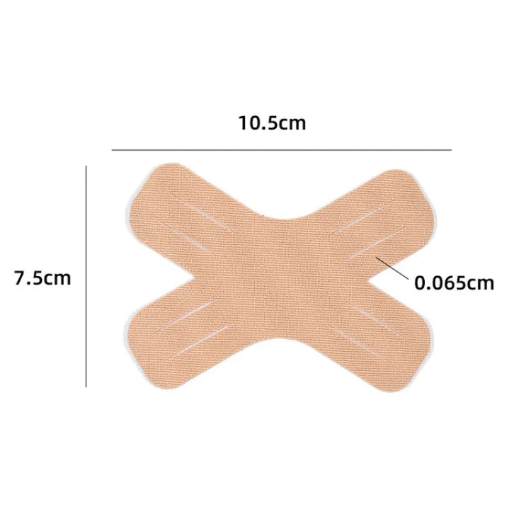 20pcs /Pack X Shaped Muscle Patch Sports Support Intramuscular Patch Bandage(Rose Red)