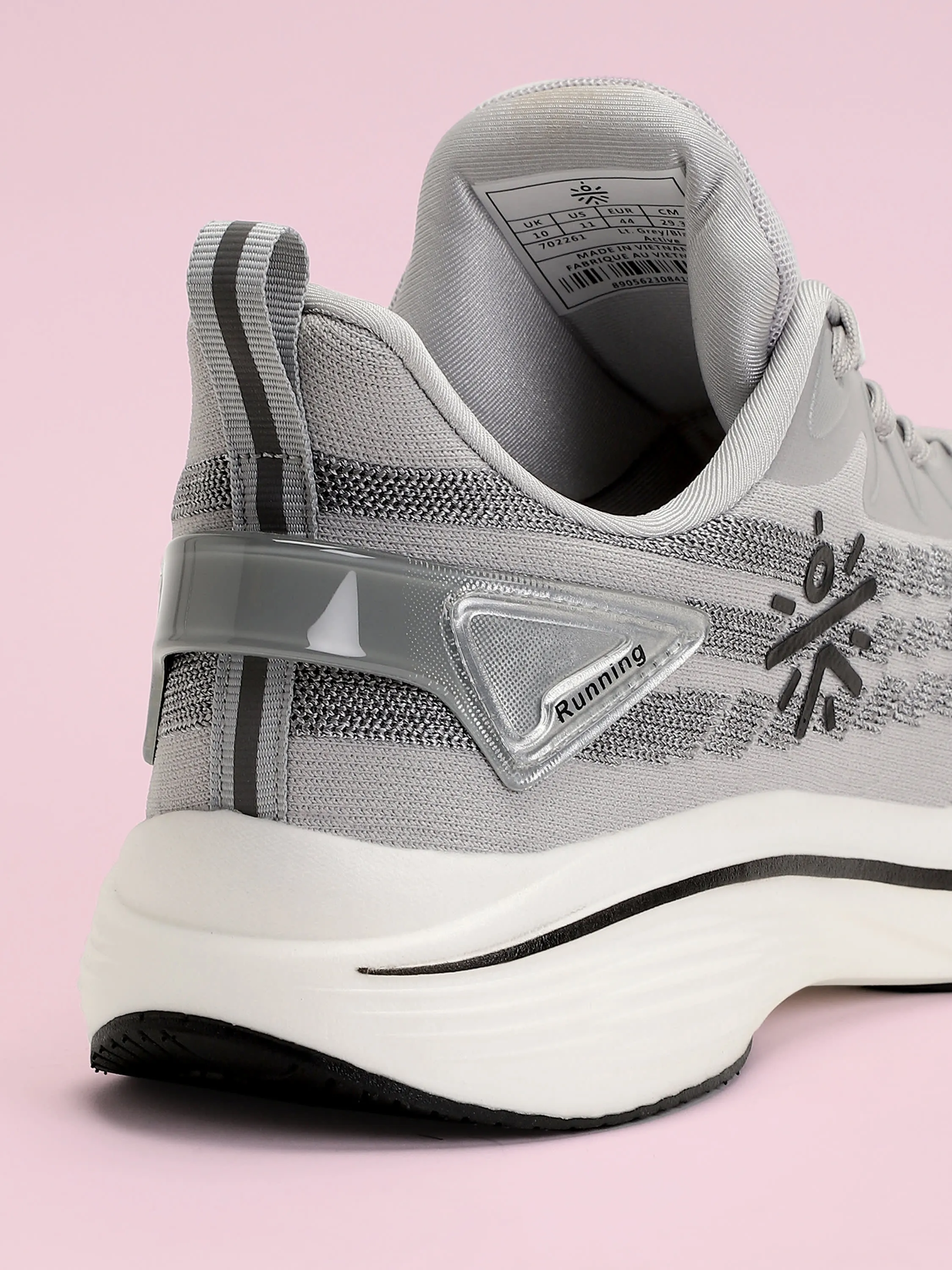 Active Men Running Shoes - L.Grey