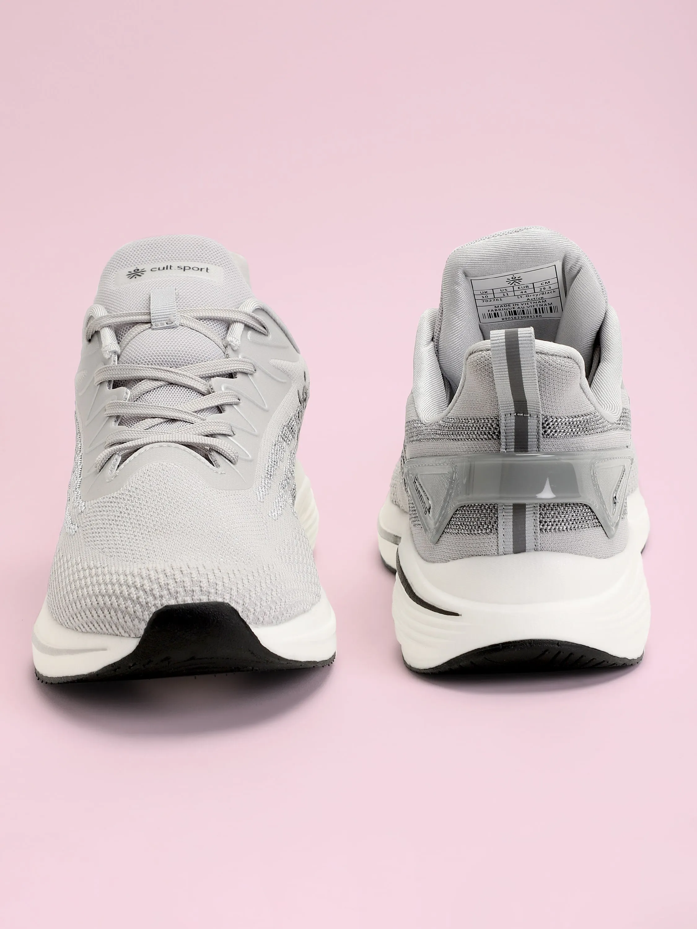 Active Men Running Shoes - L.Grey