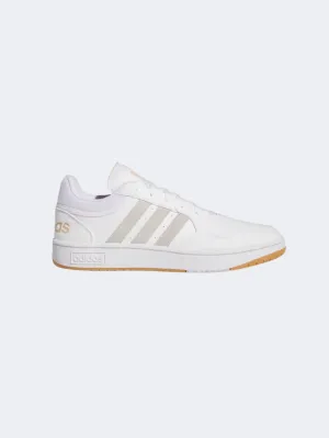 Adidas Hoops 3.0 Classic Vintage Men Sportswear Shoes Cloud White/Beige