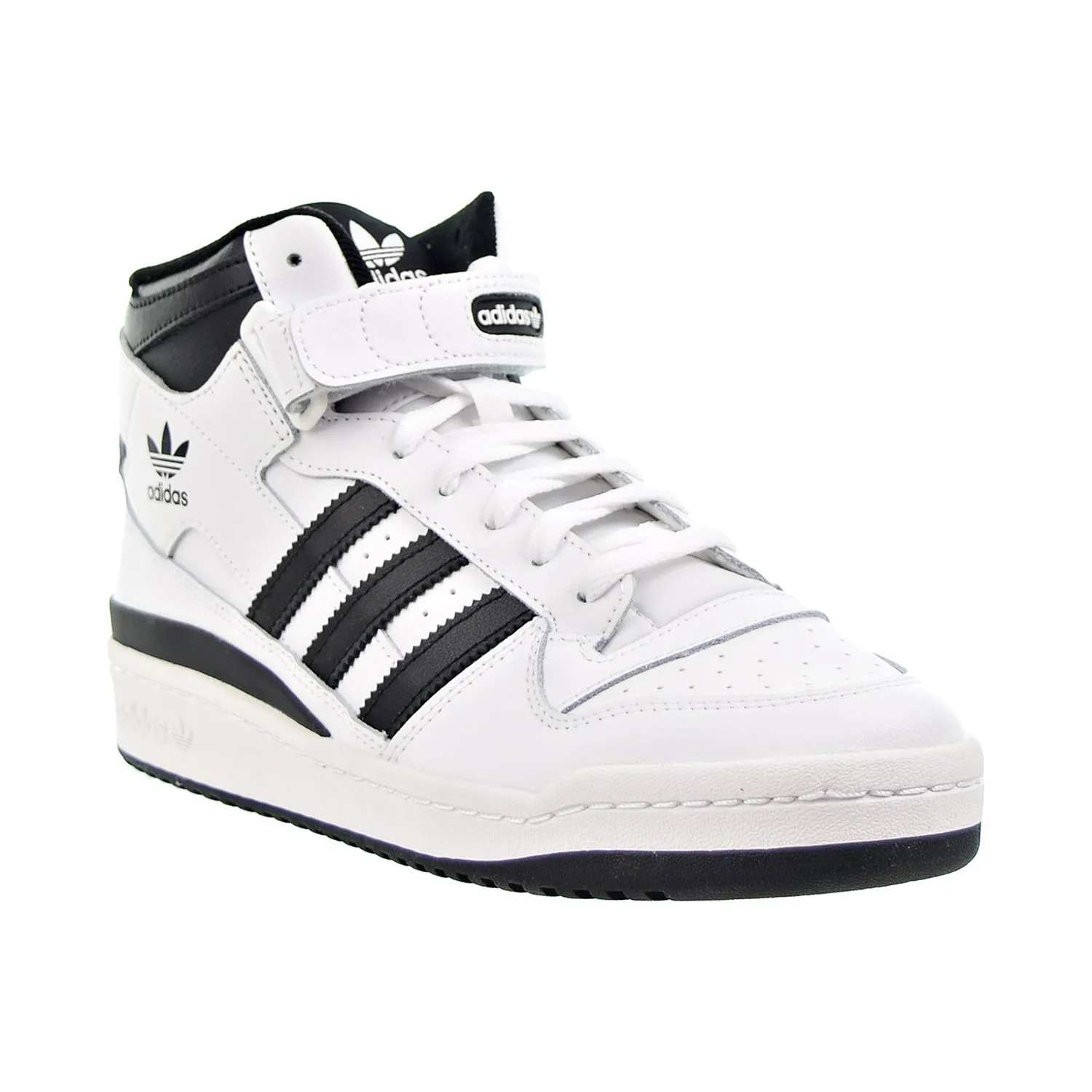 Adidas Originals Forum Mid Men's Shoes Cloud White-Core Black-Cloud White