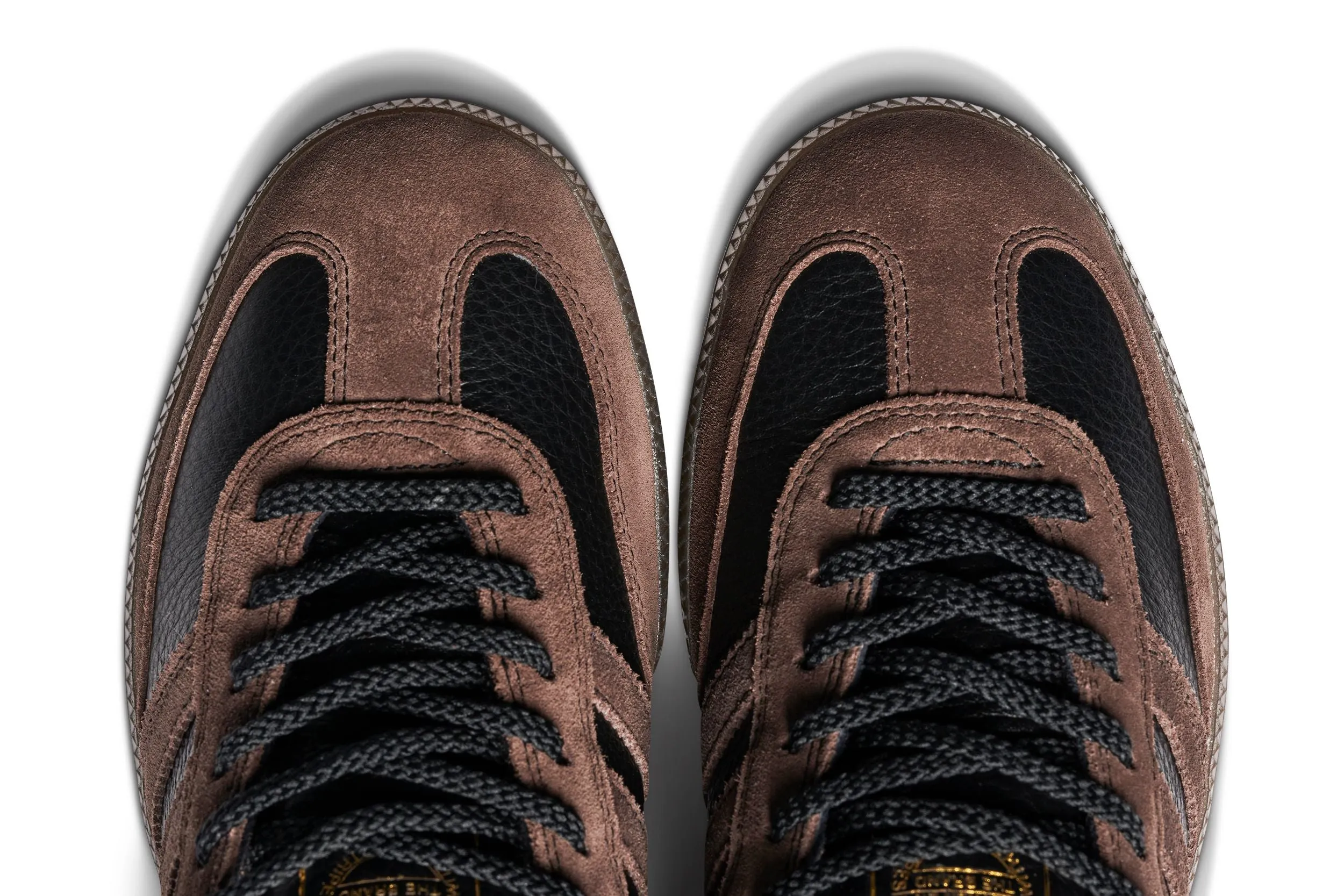 Adidas Samba ADV x Kader Skateboard Shoe - Core Black/Brown
