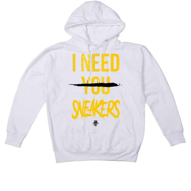 Air Jordan 14 “Light Ginger” White T-Shirt (I Need You Sneakers)