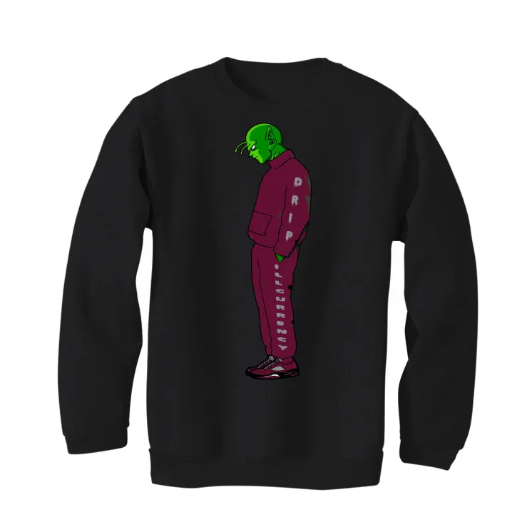 Air Jordan 5 Burgundy - Black T-Shirt (ILL DRIP)