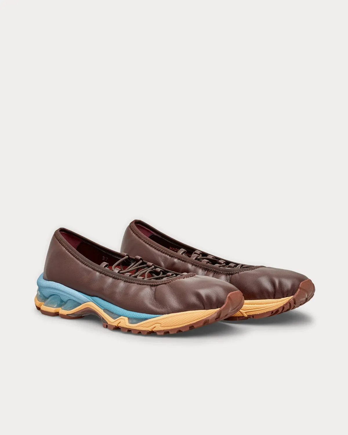 Ballet Hybrid Brown Low Top Sneakers