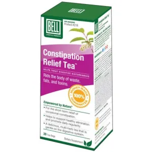 BELL Constipation Relief Tea 20 Tea Bags
