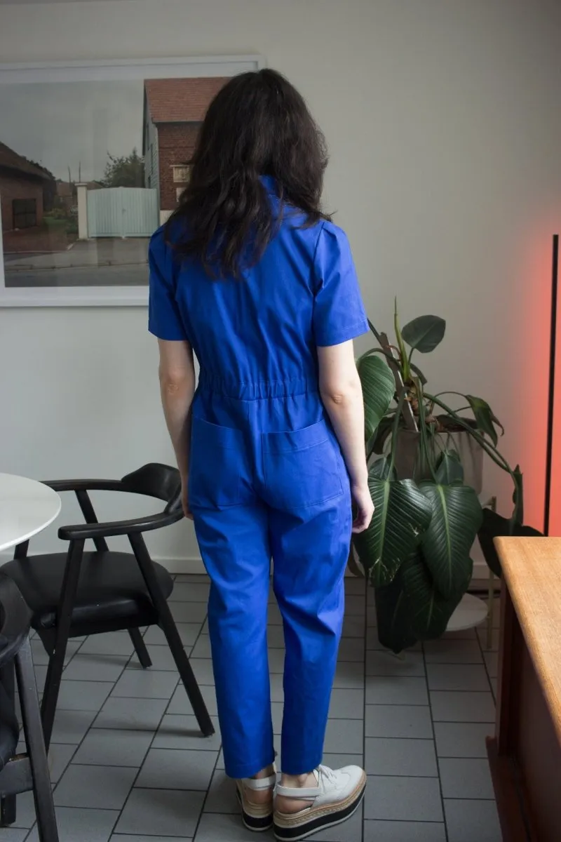 Birds of North America Nonpareil Jumpsuit - Royal (Online Exclusive)