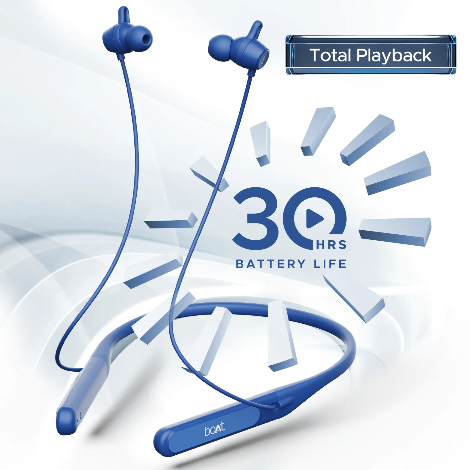 boAt Rockerz 255 Touch | Wireless Earphone with 30H Playback, 10mm Dynamic Graphene Drivers, ENx™ Technology, BEAST™ Mode