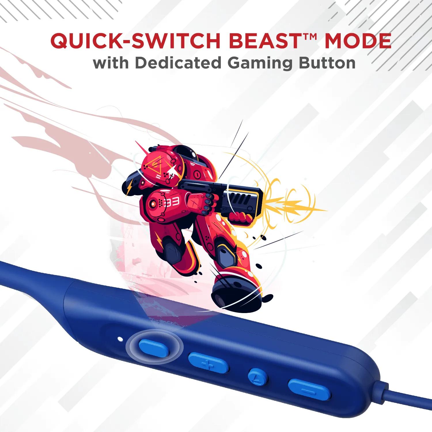 boAt Rockerz 378 | Wireless Bluetooth Earphones with Spatial Bionic Sound tuned by THX®, 10mm Drivers, 25HRS of Nonstop Playback