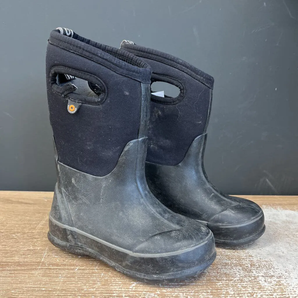 Bogs - Kids Classic Neoprene Boot - MSRP $100: Black-children-10T