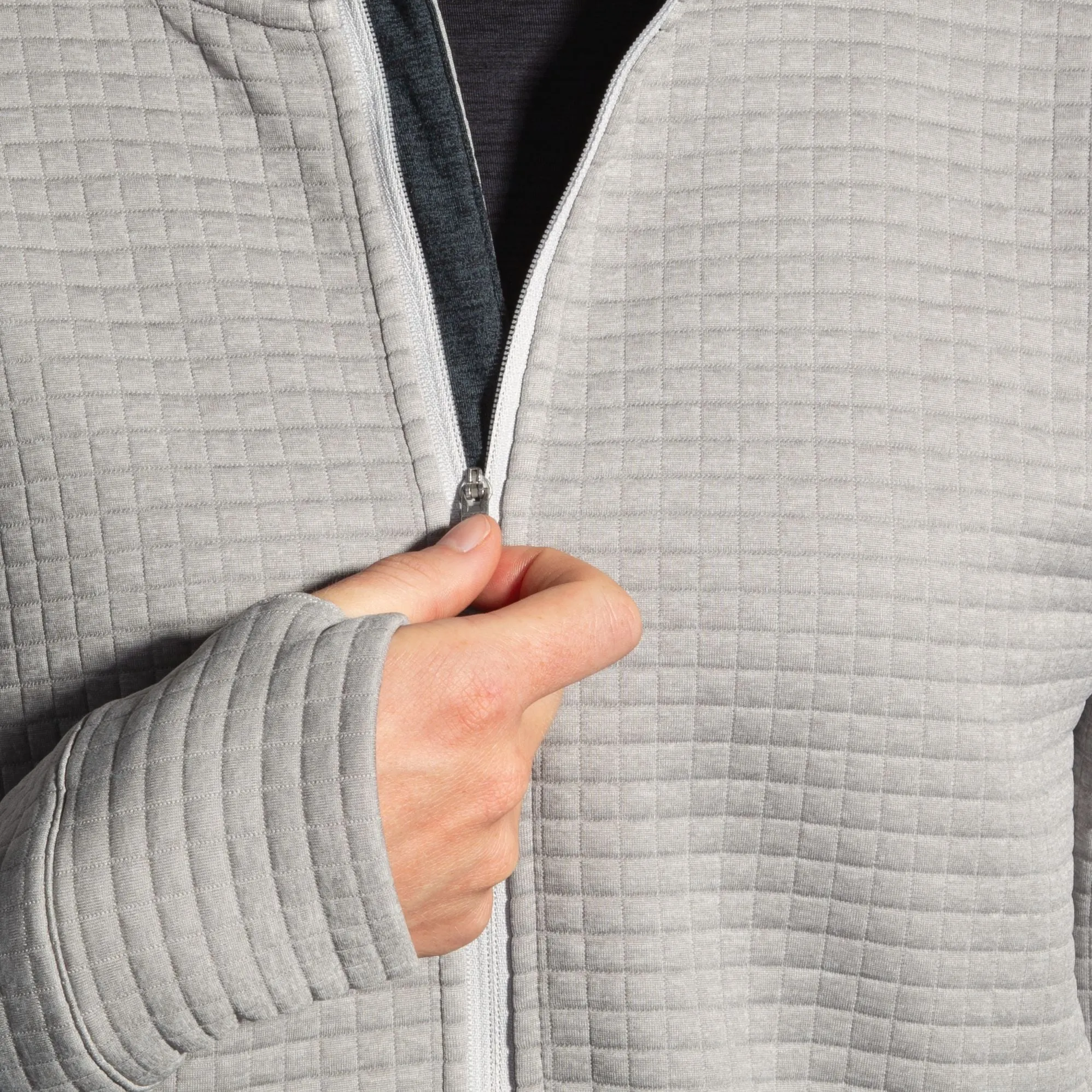 Brooks | Active Midweight Hoodie | Women's | Heather Ash