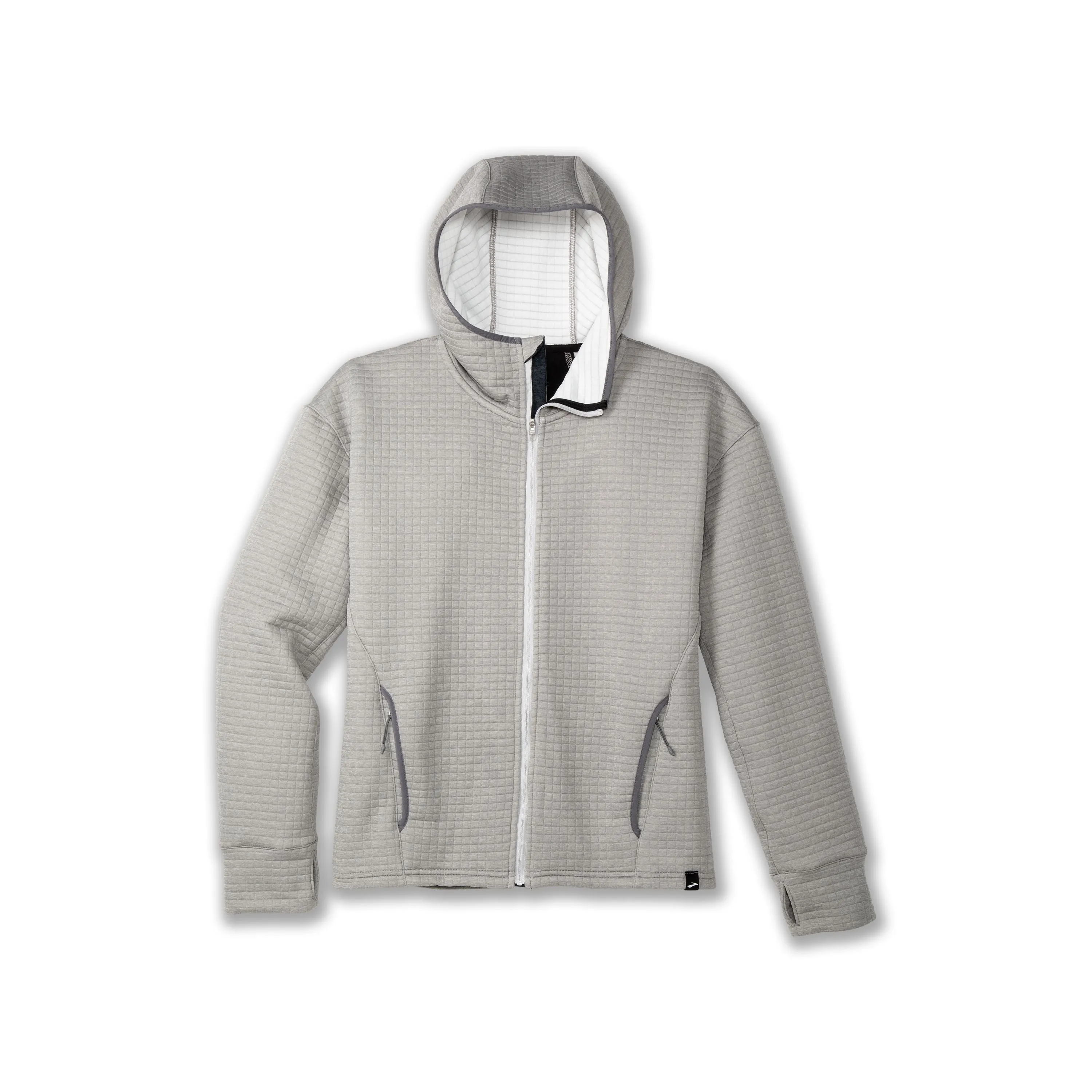 Brooks | Active Midweight Hoodie | Women's | Heather Ash