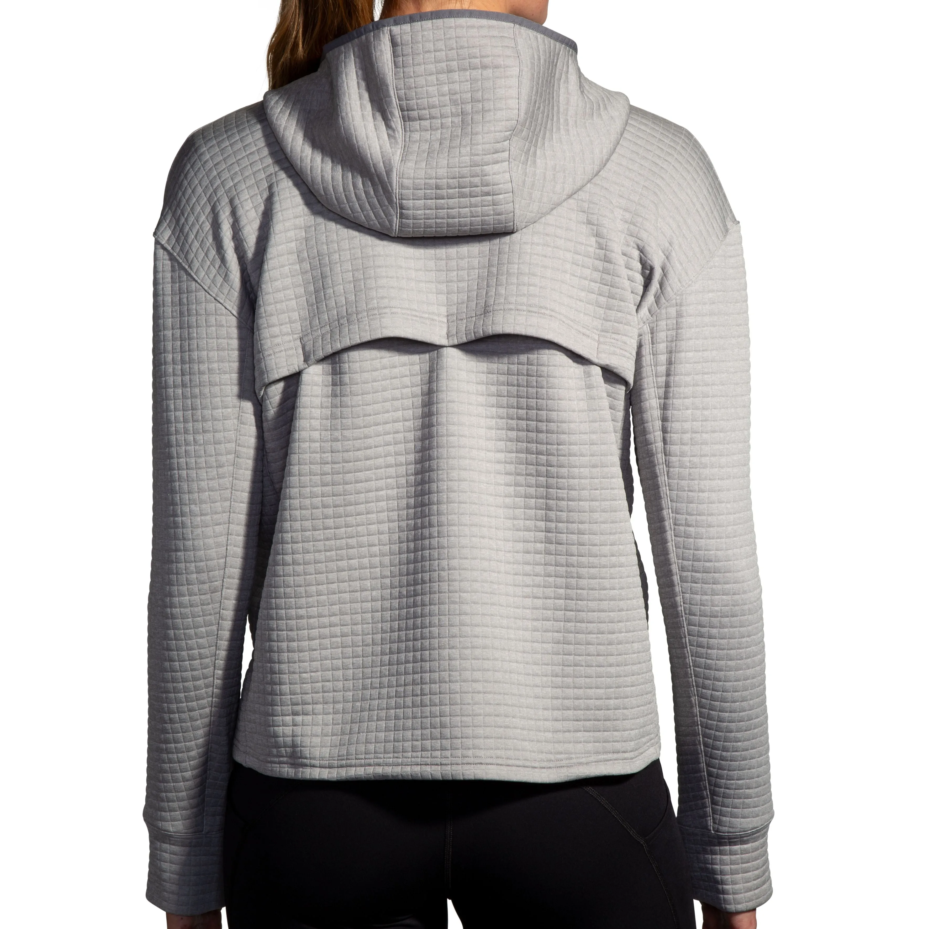 Brooks | Active Midweight Hoodie | Women's | Heather Ash