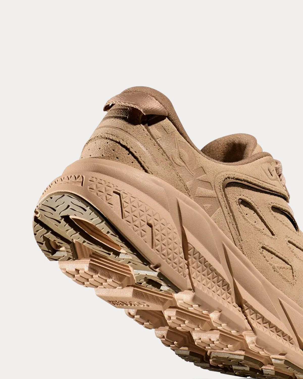 Clifton L Suede Shifting Sand / Dune Running Shoes