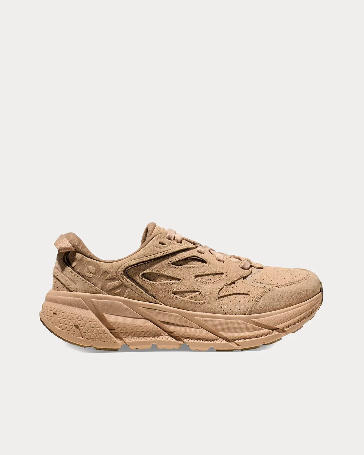Clifton L Suede Shifting Sand / Dune Running Shoes