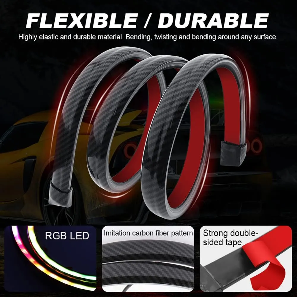 Colorful Glowing RPG Car Spoiler
