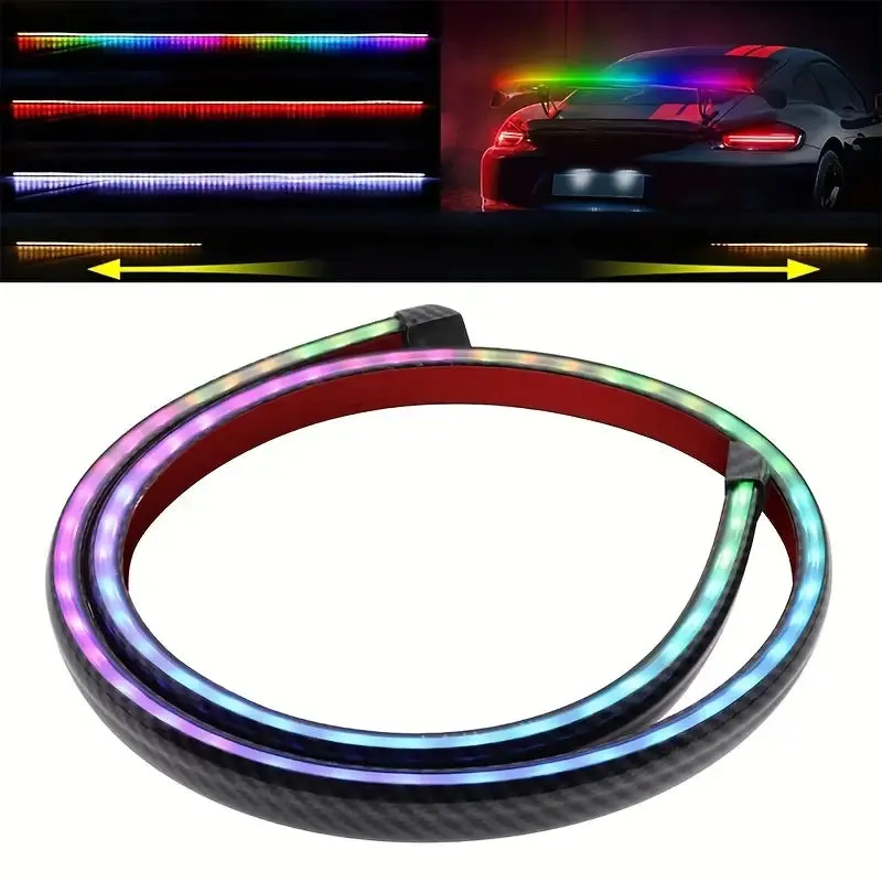 Colorful Glowing RPG Car Spoiler