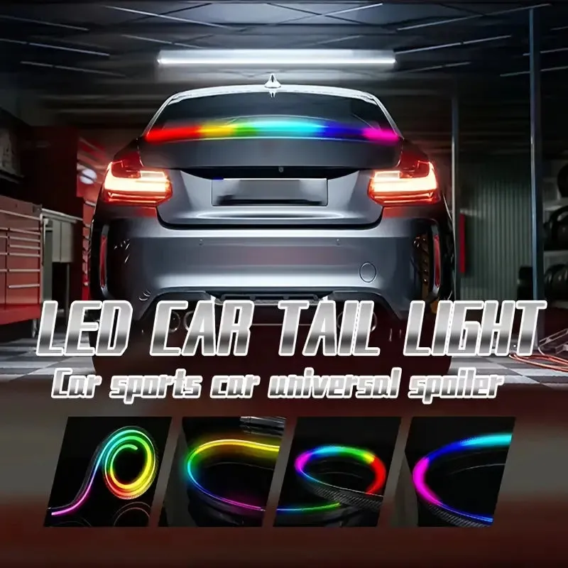 Colorful Glowing RPG Car Spoiler