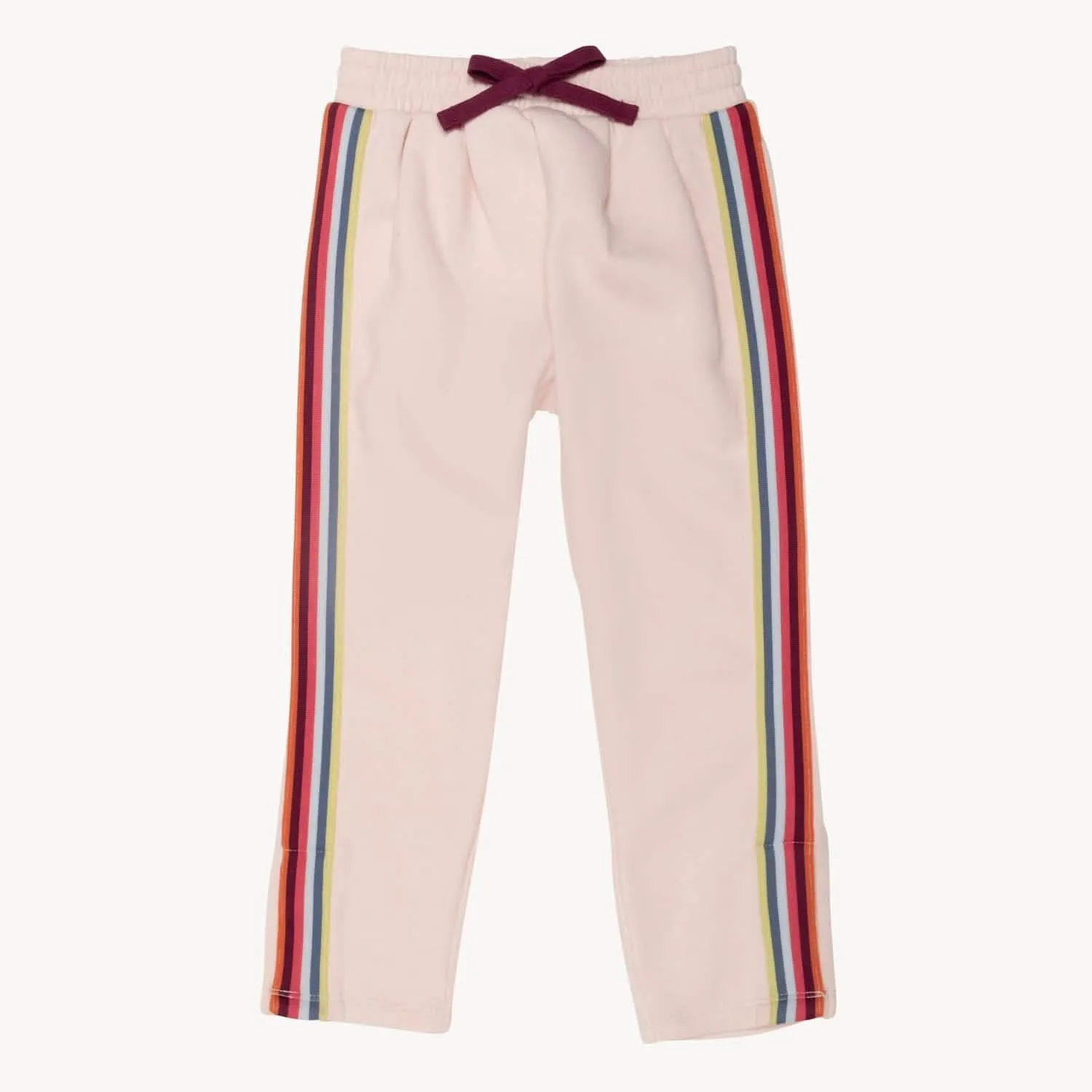 crystal pink cotton magnetic track pant