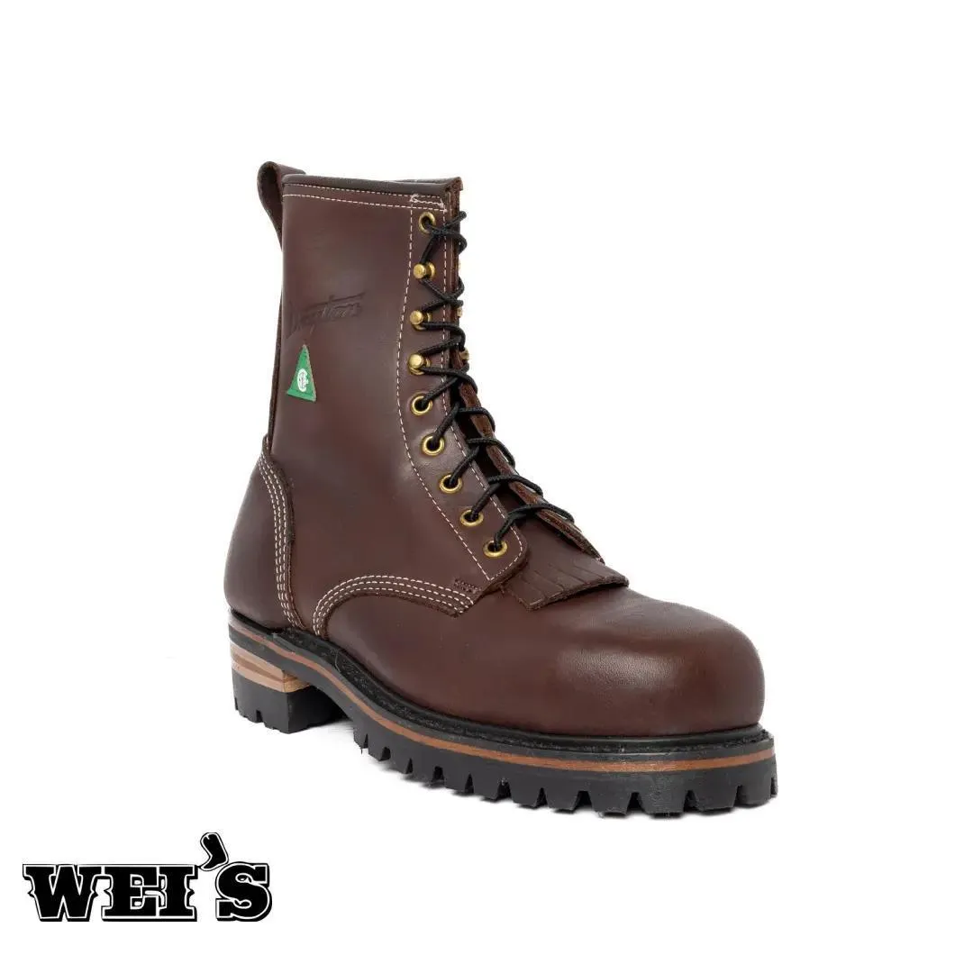 Dayton Edition by Canada West Men's 9" Boots Brown