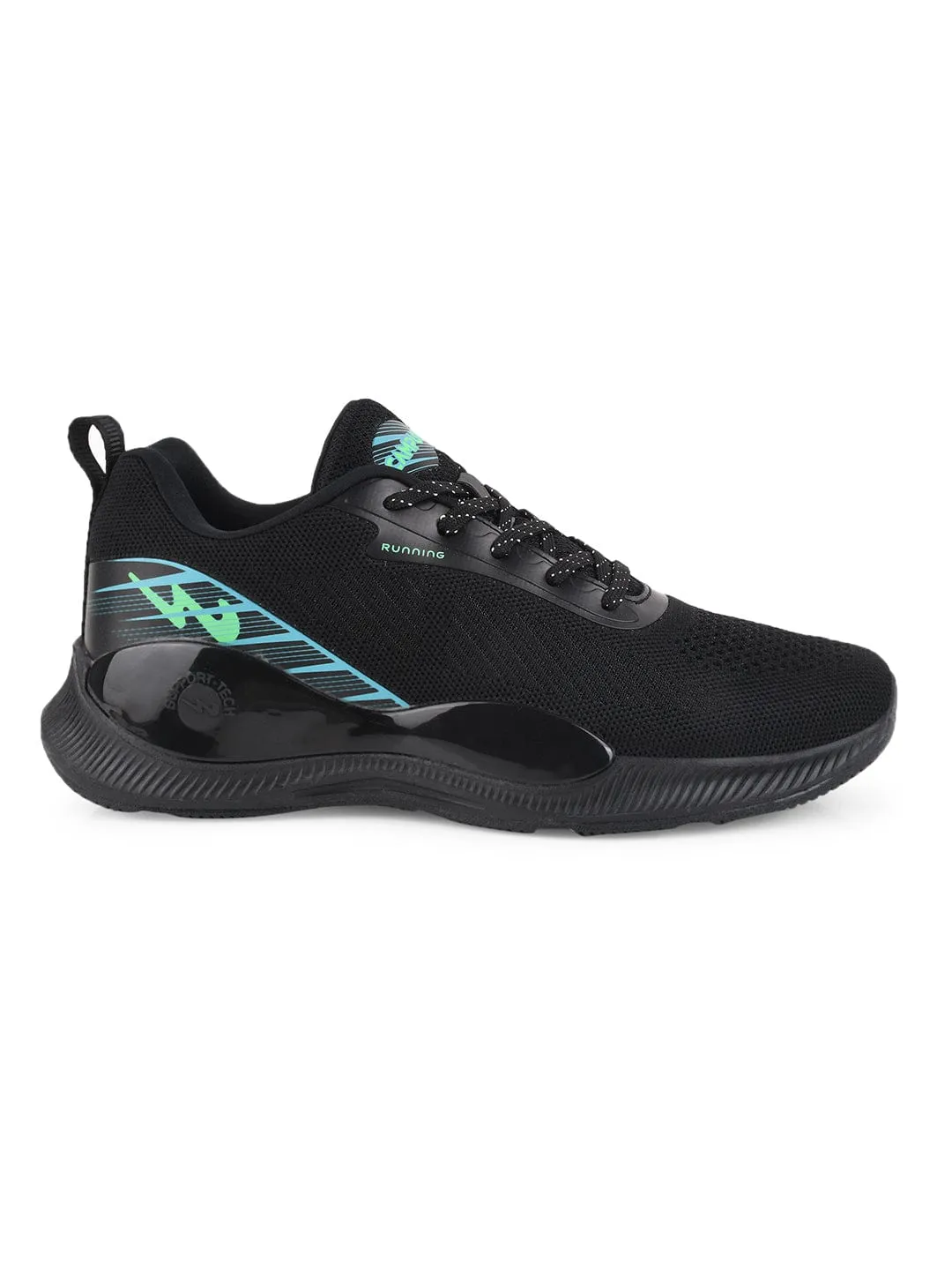 DIME Black Men's Running Shoes
