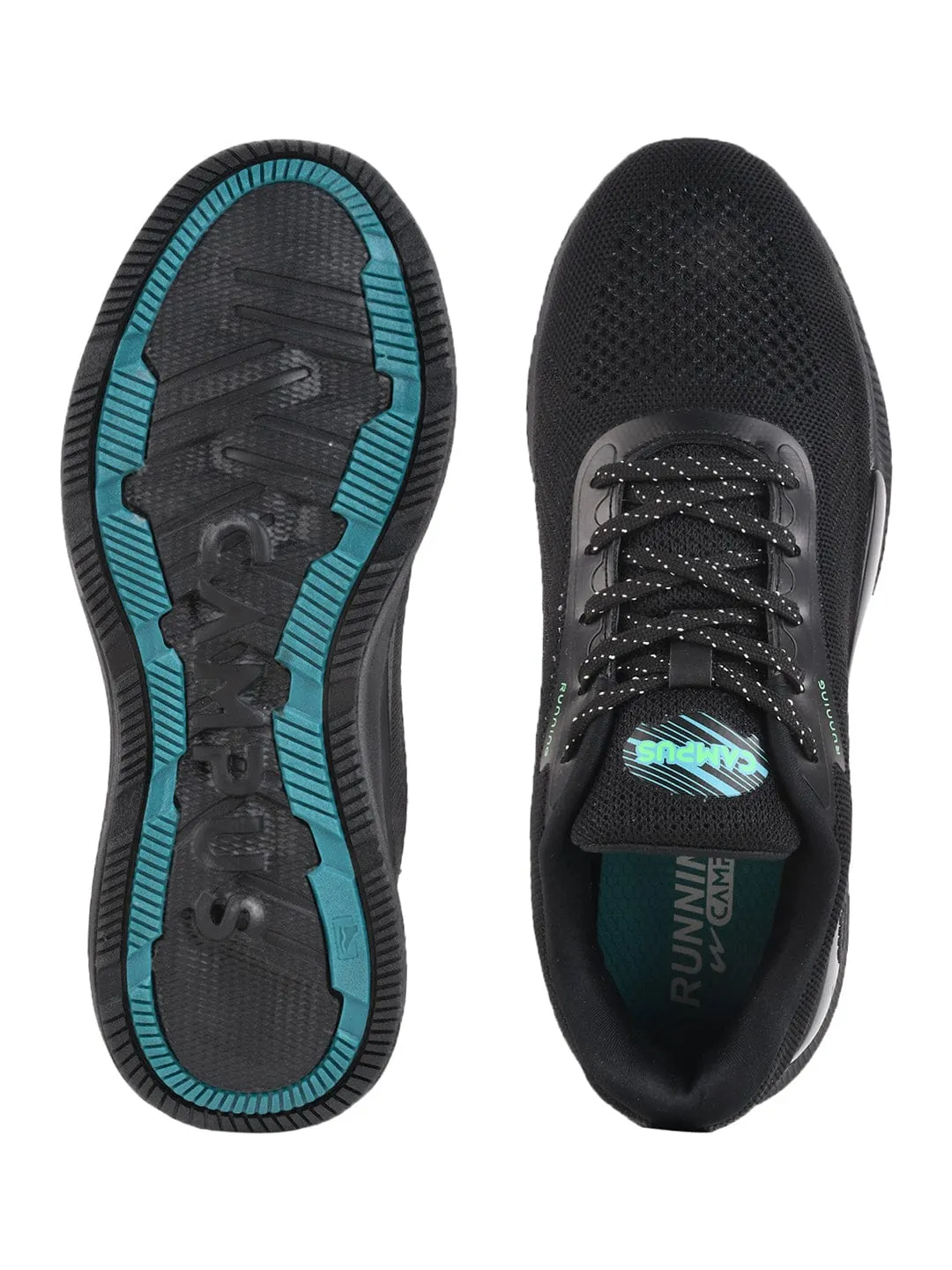 DIME Black Men's Running Shoes