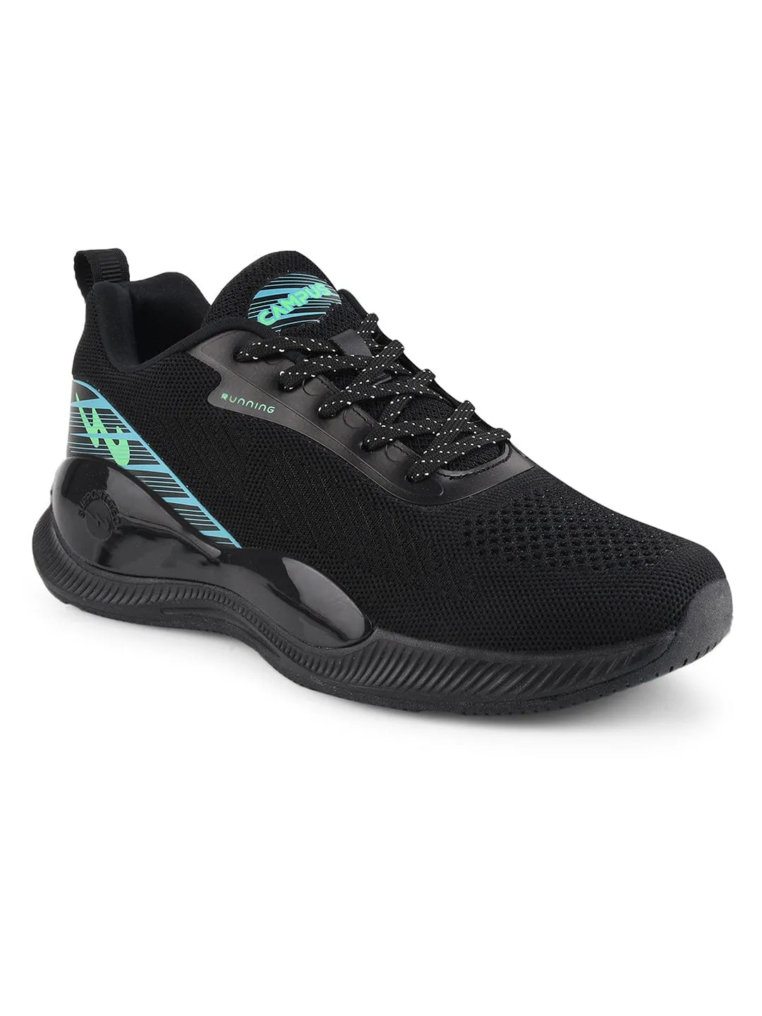 DIME Black Men's Running Shoes