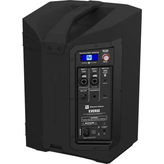 Electro-Voice EVERSE 8 Battery Powered Loudspeaker w/ Bluetooth (Black)