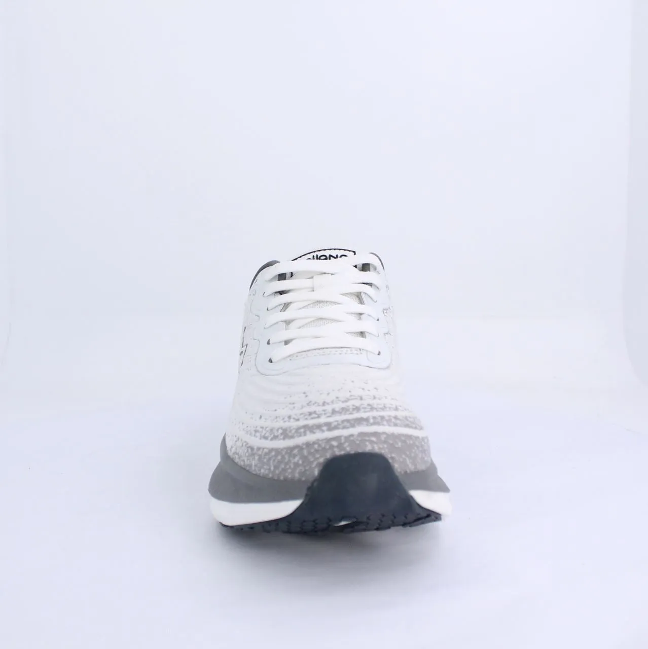 FELIPE MENS LACEUP TRAINERS-WHITE