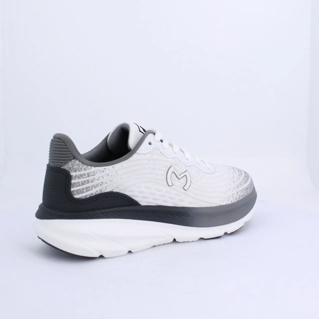 FELIPE MENS LACEUP TRAINERS-WHITE