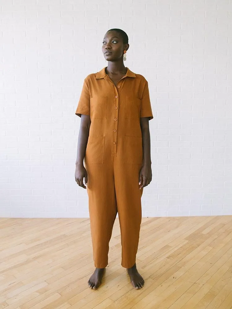 Finn Jumpsuit, Clay