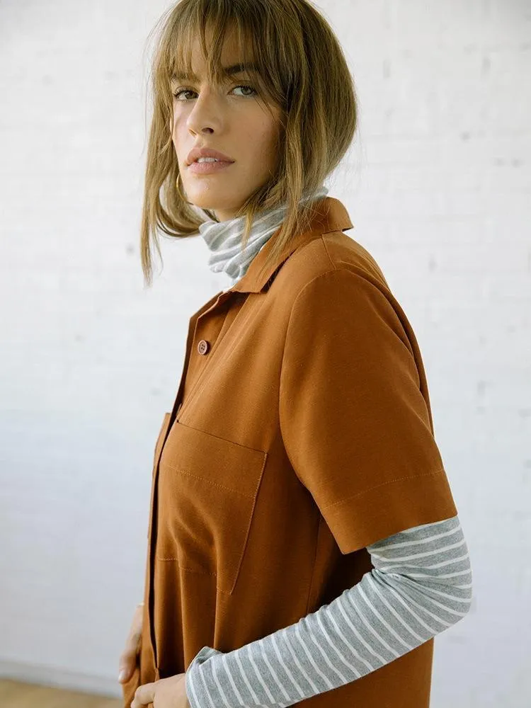 Finn Jumpsuit, Clay