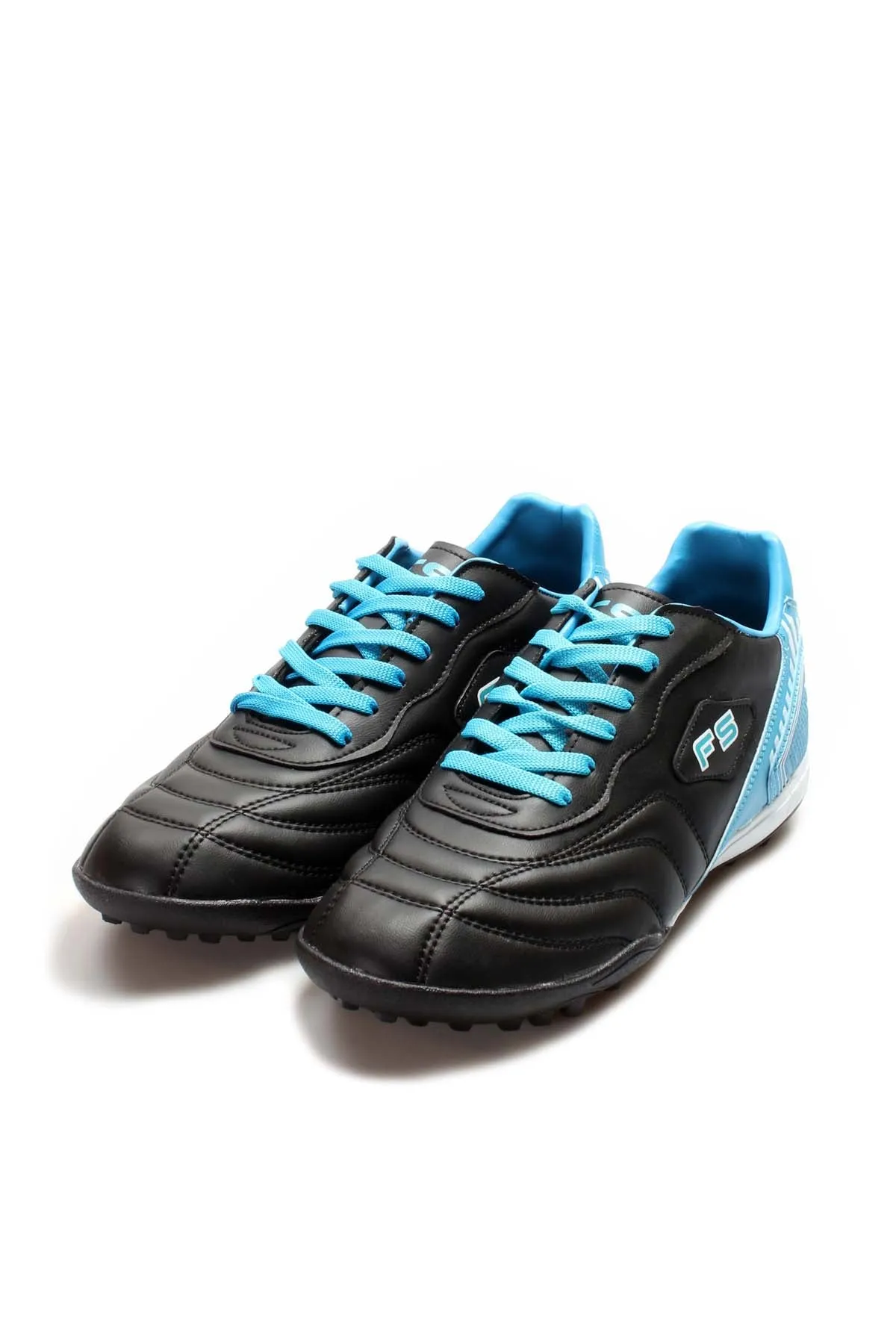 FST Men's Indoor Soccer Shoes 618XA1200H Black Blue - Bitterfeld