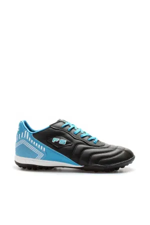 FST Men's Indoor Soccer Shoes 618XA1200H Black Blue - Bitterfeld