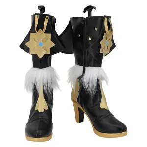 Genshin Impact Collei Cosplay Shoes Boots Halloween Accessory Props