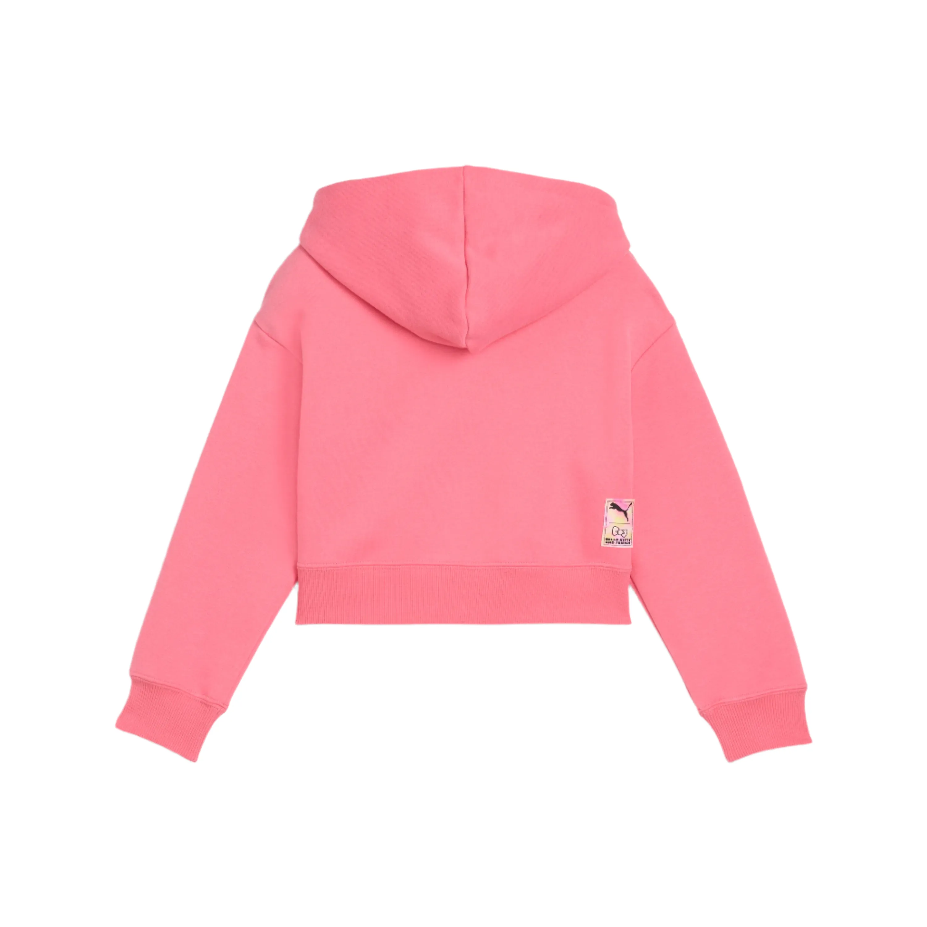 Hello Kitty and Friends x PUMA Kids Relaxed Cropped Graphic Hoodie (Magic Rose)