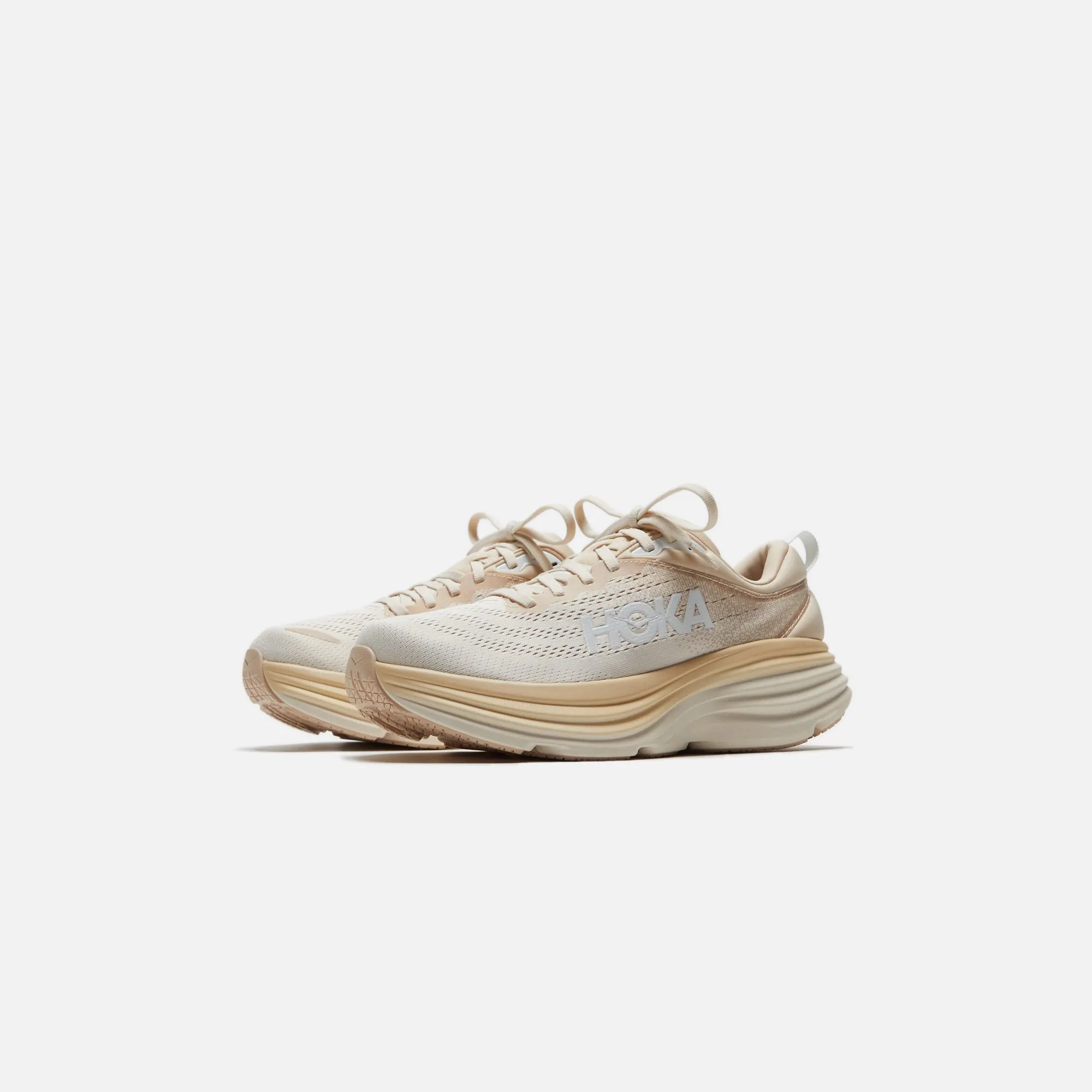 HOKA RA#RAHU-60935 (122223 YS) HOKA WMNS Bondi 8 - Shifting Sand / Eggnog