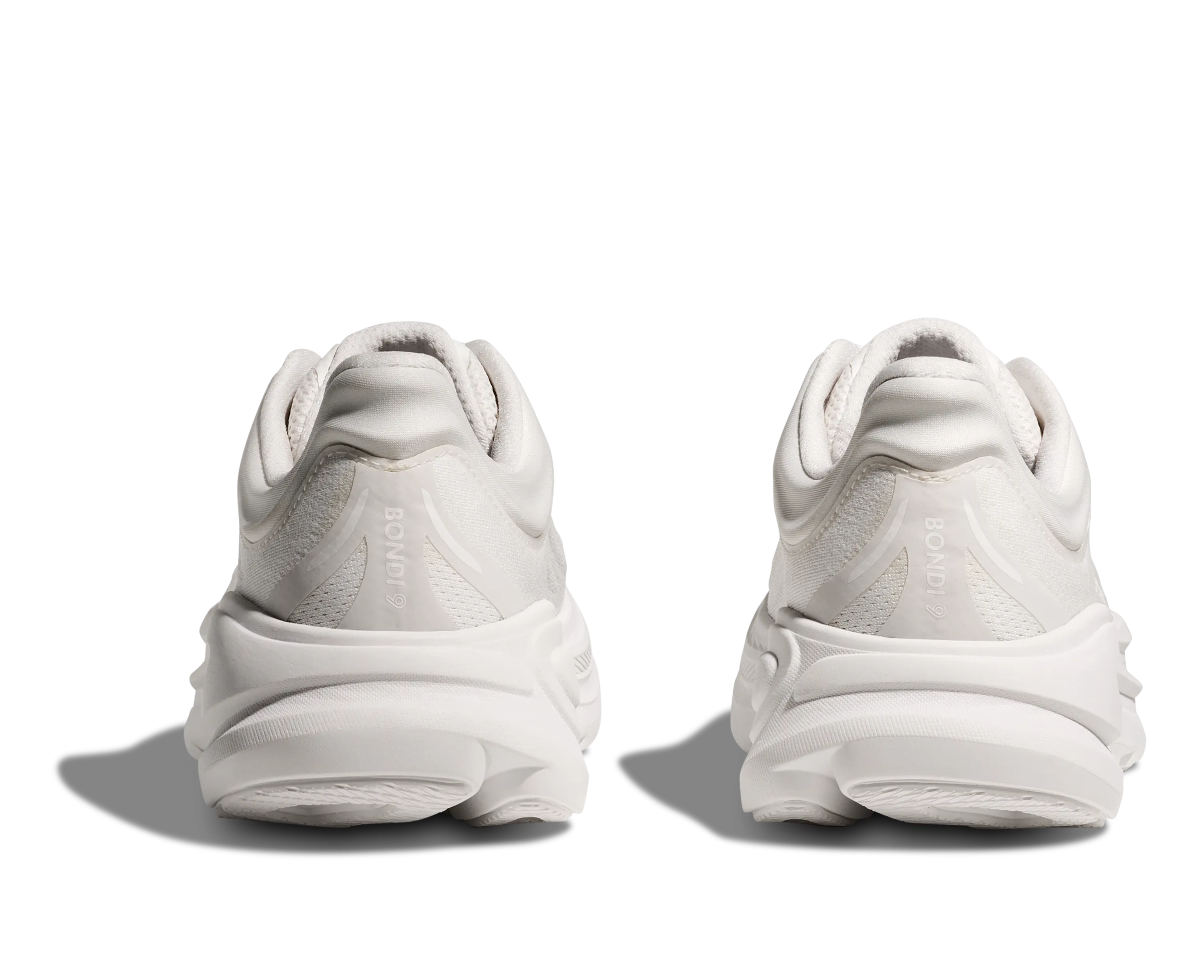 HOKA Women's Bondi 9 Ultra Cushioned Running Shoe - White/White