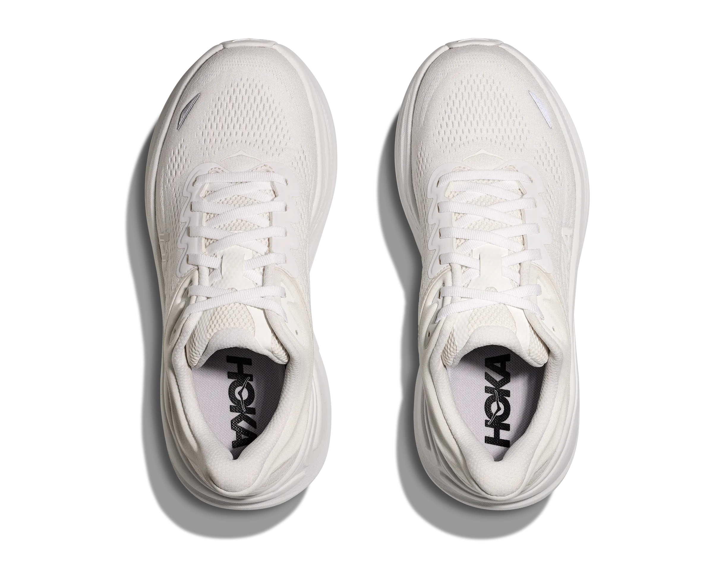 HOKA Women's Bondi 9 Ultra Cushioned Running Shoe - White/White