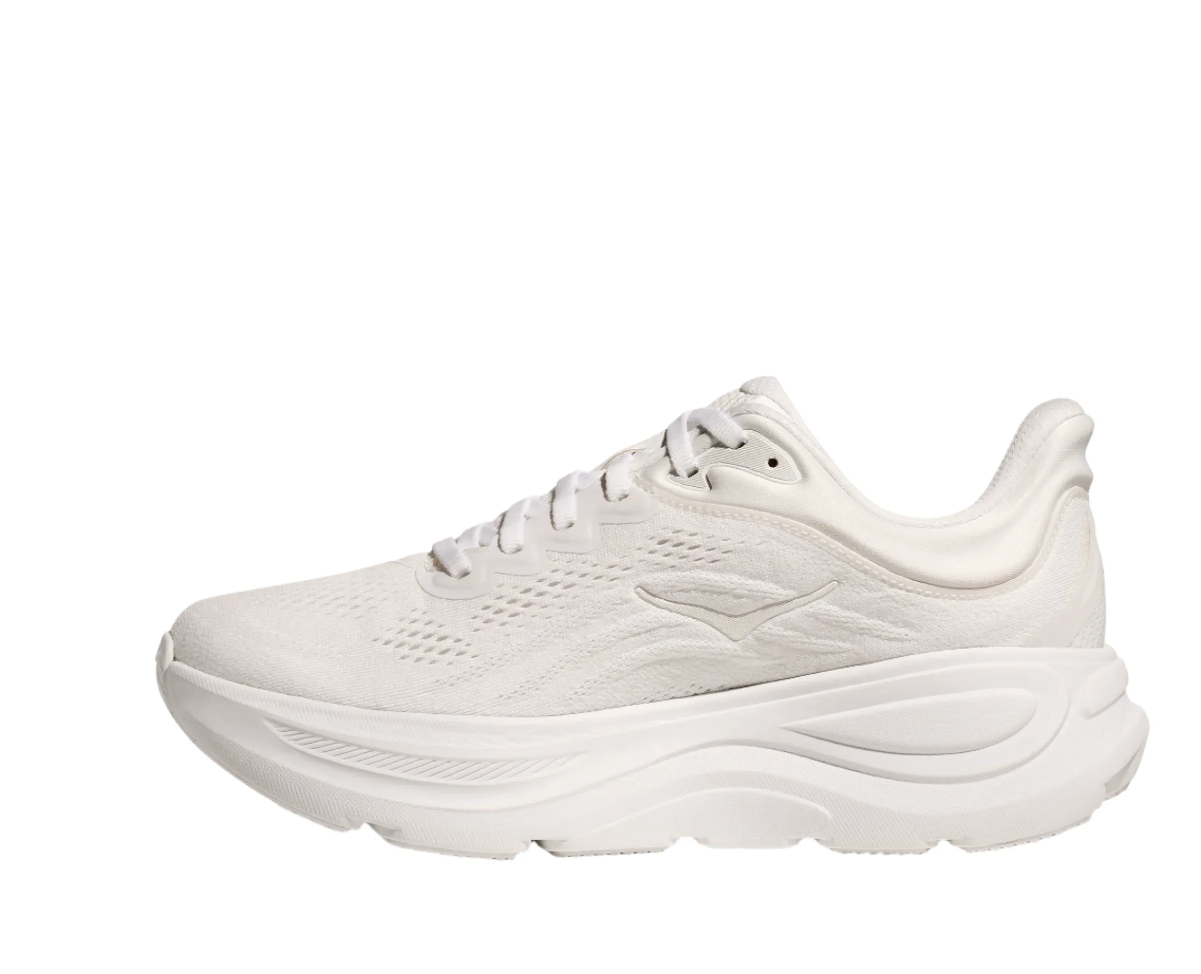 HOKA Women's Bondi 9 Ultra Cushioned Running Shoe - White/White