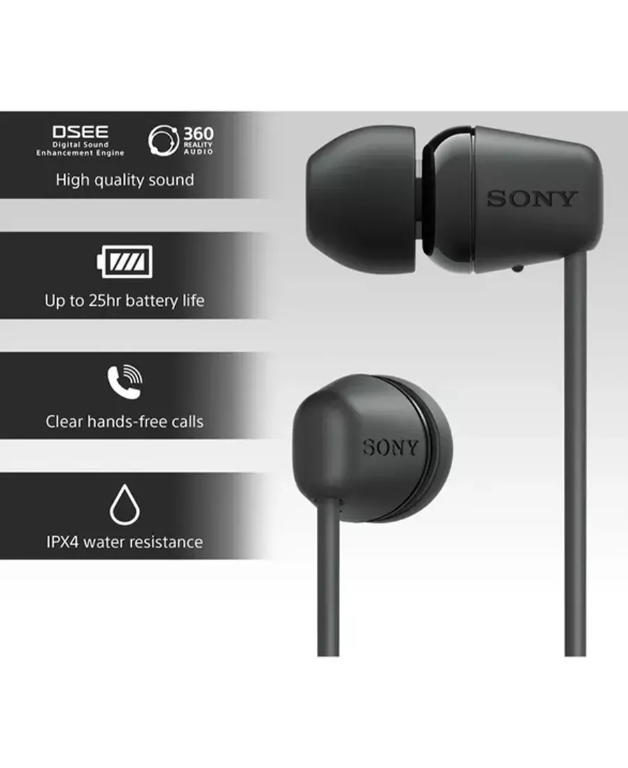 In-Ear Wireless Bluetooth Headphones | Black