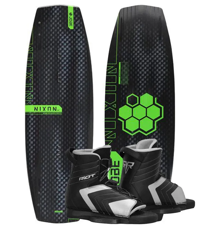 Jobe Nixon Wakeboard Package with Riot Boots