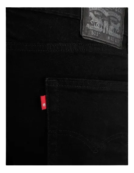 Levi - 511 Slim Fit Jean - Black