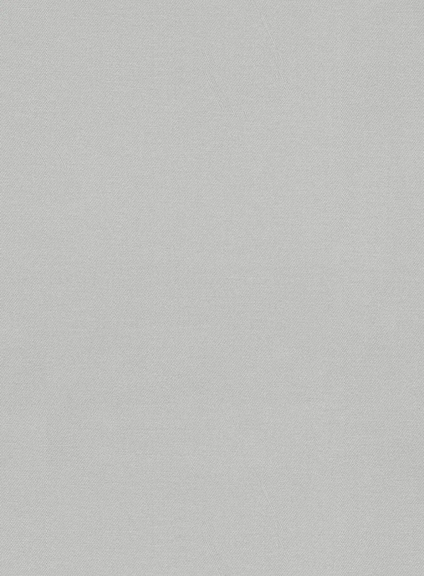 Light Gray Stretch Chino Pants