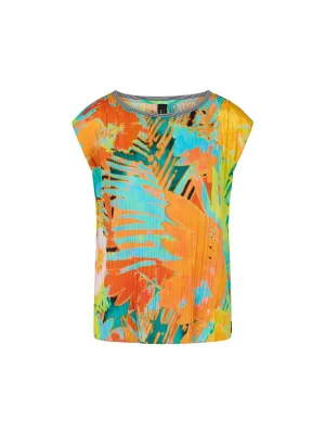 Marc Cain Sports Relaxed Fit Pleated Blouse