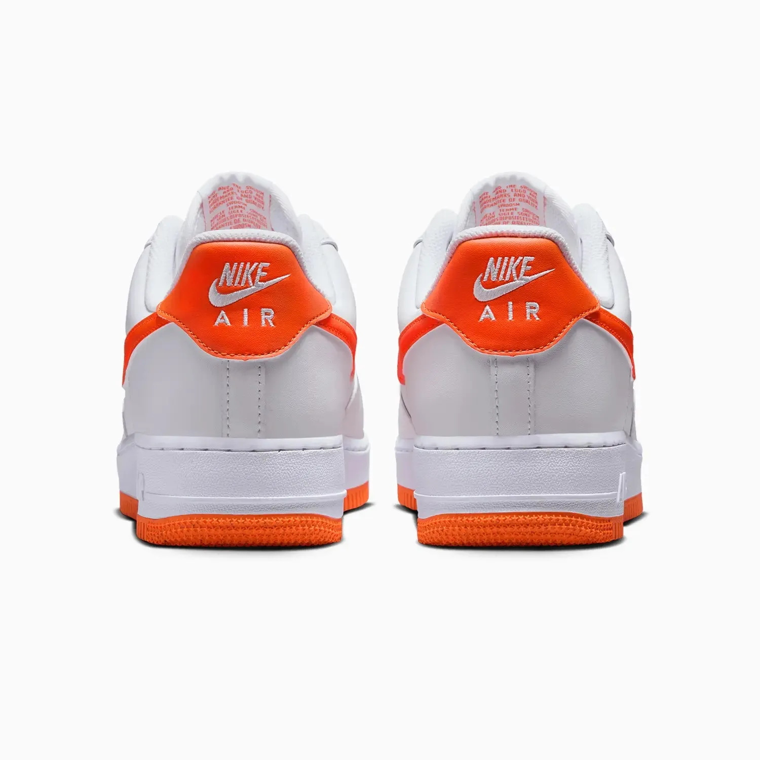 Men's Air Force 1 `07 "Safety Orange"