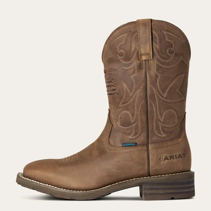 Men's Ariat Hybrid Patriot H2O Western Boot